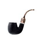 Morellina Rustica 614 Πίπα Καπνού ξύλινη μαύρου χρώματος ρουστίκ