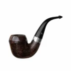 Sherlock Holmes Dark Smooth Watson P-Lip Πίπα Καπνού ξύλινη σε καφέ χρώμα