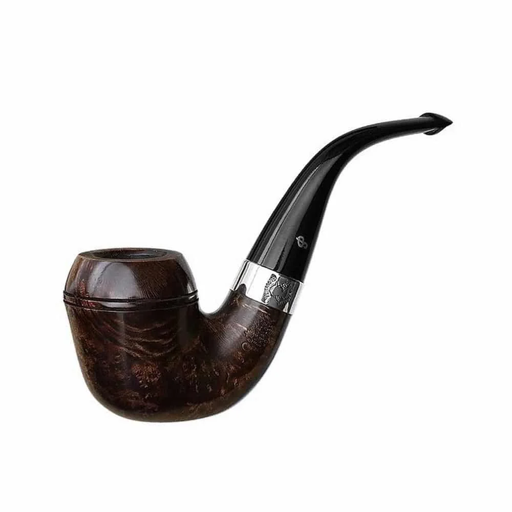 Peterson Sherlock Holmes Dark Smooth Watson P-Lip Πίπα Καπνού Sherlock Holmes Dark Smooth Watson P-Lip Πίπα Καπνού ξύλινη σε καφέ χρώμα