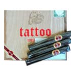 Tattoo Universo Toro πούρο τόρο Νικαράγουα Εκουαδόρ πάνω στο ξύλινο κουτί τους