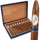 Royal Release Salomones πούρο Δομινικανής Δημοκρατίας μήκος 210 χιλιοστά διάμετρος 54 χιλιοστά ξύλινο μπλε κουτί πούρων με πούρα μέσα