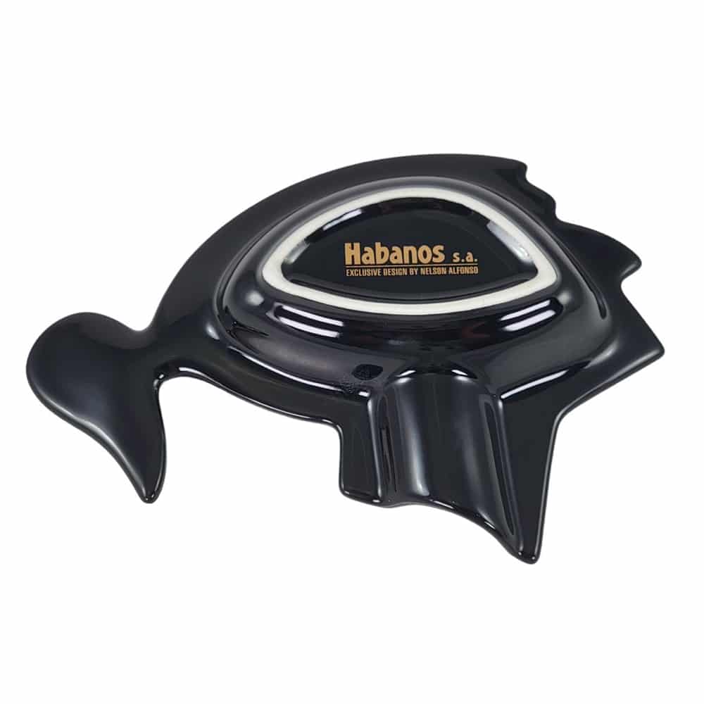HABANOS - Cohiba Individual Πορσελάνινο Μαύρο Σταχτοδοχείο (IB003)