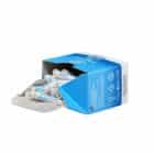Φίλτρα πίπας καπνού Ενεργού Άνθρακα 6mm (50 τεμάχια) μπλε κουτί συσκευασίας
