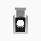 Black Chrome Πουροκόφτης με Βάση Πούρου χρώμα chrome-μαύρο