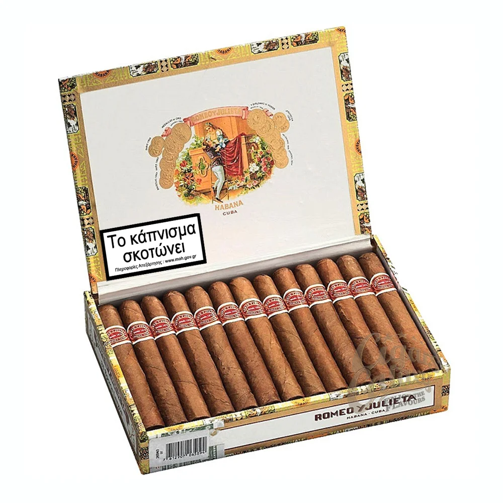 Το Romeo y Julieta Sport Largos είναι ιδανικό για μια γρήγορη απόλαυση, με νότες από ξηρούς καρπούς, βότανα, φρούτα και ξύλο.