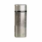 Triple Torch Ασημί Μεταλλικός Αναπτήρας με Punch και USB φόρτιση χρώμα ασημί