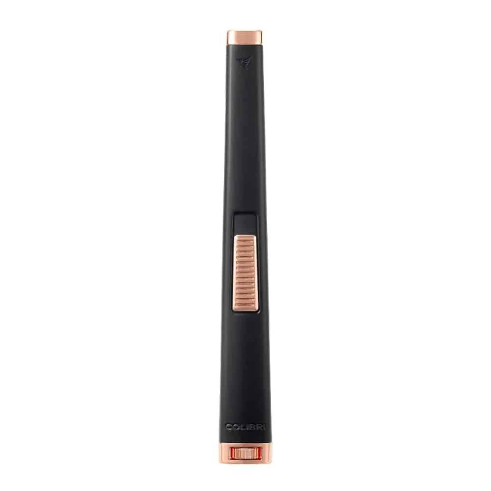 colibri aura flat jet αναπτήρας aura flat jet αναπτήρας χρώμα μαύρο-ροζέ