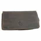 peat combo pouch τσαντάκι για πίπα καπνού και στριφτό καπνό με φερμουάρ δερμάτινη