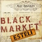 λογότυπο που αναγράφει alec bradley black market esteli