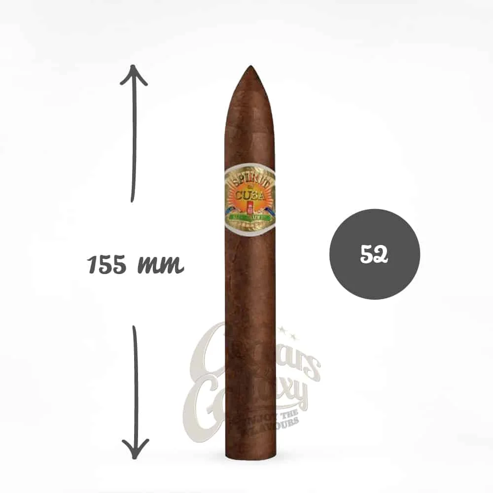 alec_bradley_spirit_of_cuba_torpedo_1 πούρο σχήματος torpedo με μήκος 155mm και δαχτυλίδι 52