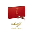 κουτί πούρων κόκκινο μεταλλικό davidoff limited edition