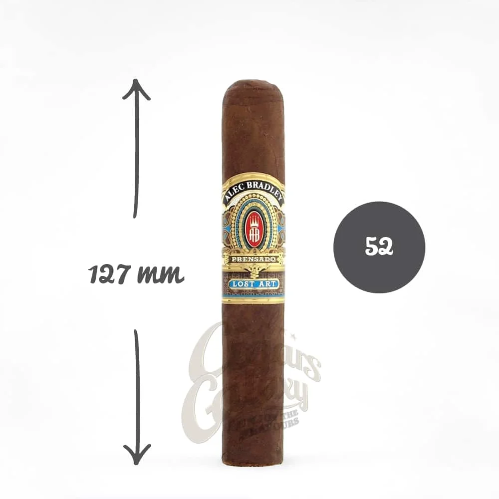 alec bradley prensado lost art robusto πούρο πούρο με μήκος 127mm και δαχτυλίδι 52