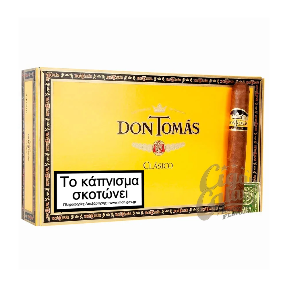 Τα πούρα Don Tomas είναι μια σειρά premium χειροποιήτων πούρων με υψηλή ποιότητα κατασκευής και απολαυστική γεύση σε εξαιρετικά οικονομική τιμή.