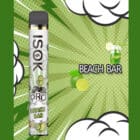 isok vape beach bar πράσινο με σχέδια