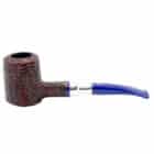 Πίπα στριφτού καπνού Savinelli rustic ξύλινη καφέ-μπλε