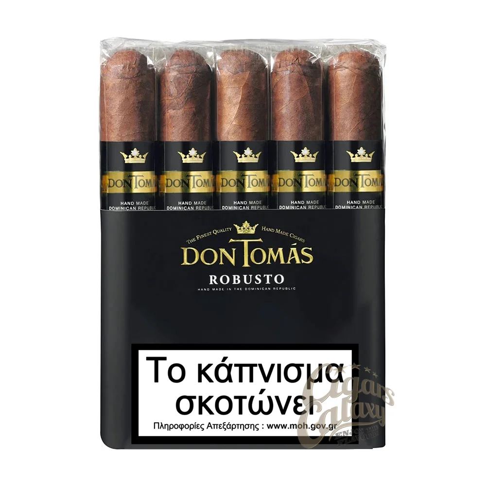 Τα πούρα Don Tomas είναι μια σειρά premium χειροποιήτων πούρων με υψηλή ποιότητα κατασκευής και απολαυστική γεύση σε εξαιρετικά οικονομική τιμή.
