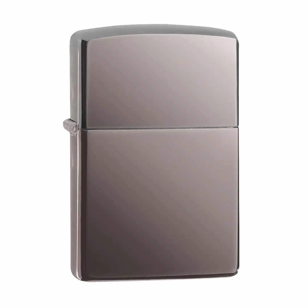 zippo black ice αναπτήρας black ice αναπτήρας μαύρο χρώμα γυαλιστερό φινίρισμα εγγύηση