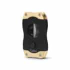 Πουροκόφτης V-CUT Black & Gold μεταλλικός κόφτης πούρων σε χρώμα μαύρο και χρυσό