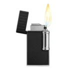 COLIBRI - Julius Αναπτήρας Διπλής Φλόγας Chrome-Μαύρο (LI221C)