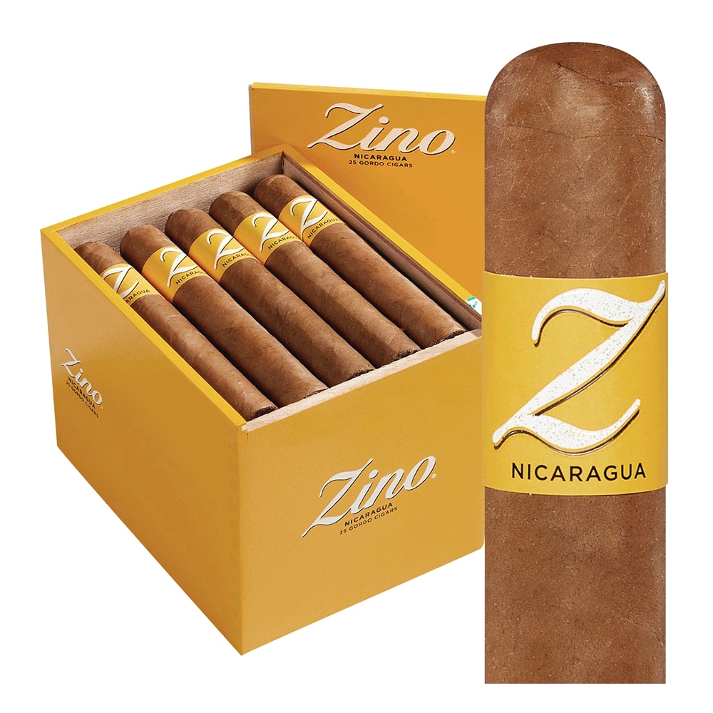 DAVIDOFF - Zino Nicaragua Gordo, πούρο μέσα σε ξύλινο κίτρινο κουτί