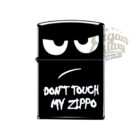ZIPPO - Don't Touch My Zippo Αναπτήρας (21073), μαύρος