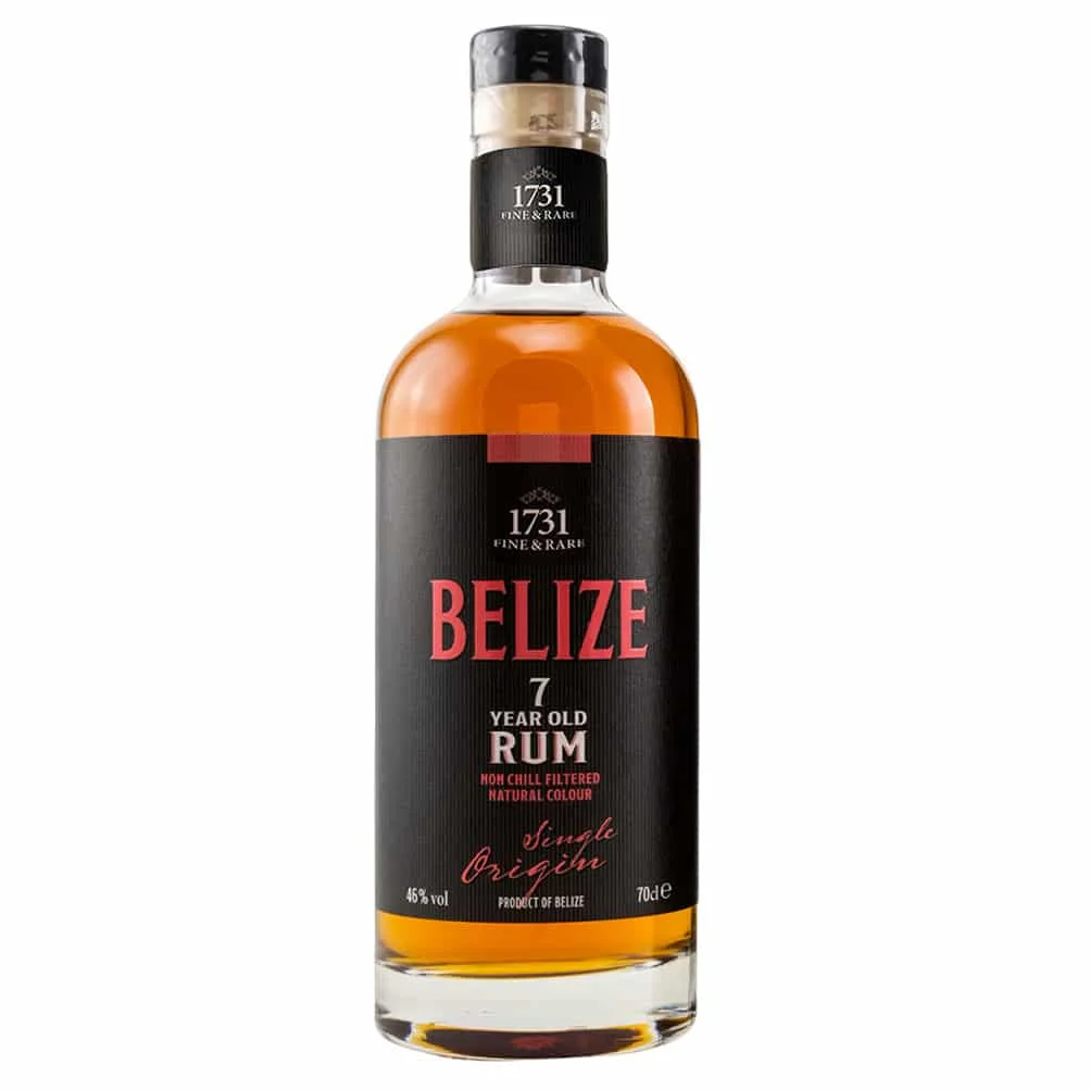 belize_rum_1 1731 FINE & RARE - Belize 7 Year Old Rum 46% 700ml