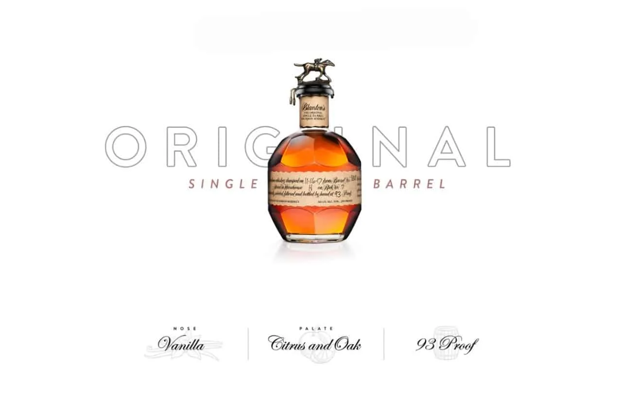 BLANTON'S - The Original Single Barrel Bourbon Whiskey 700ml ουίσκι σε γυάλινο μπουκάλι