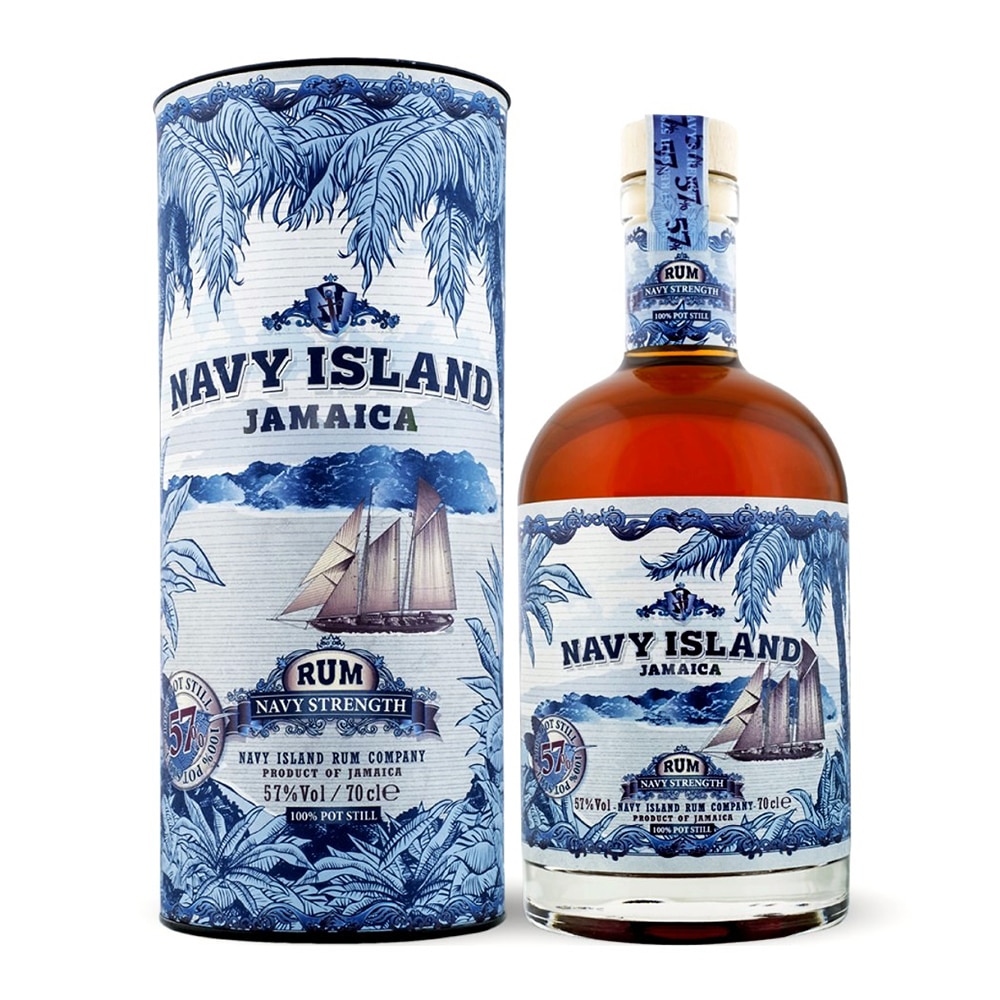 NAVY ISLAND - Navy Strength Rum 57% 700ml, ποτό, ρούμι, μπουκάλι