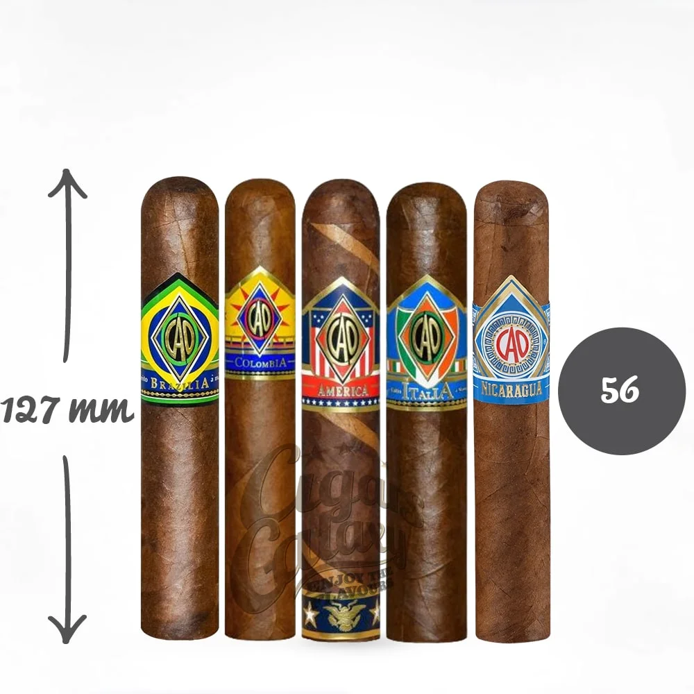 cao_world_sampler_1 CAO - World Sampler Robusto 5's