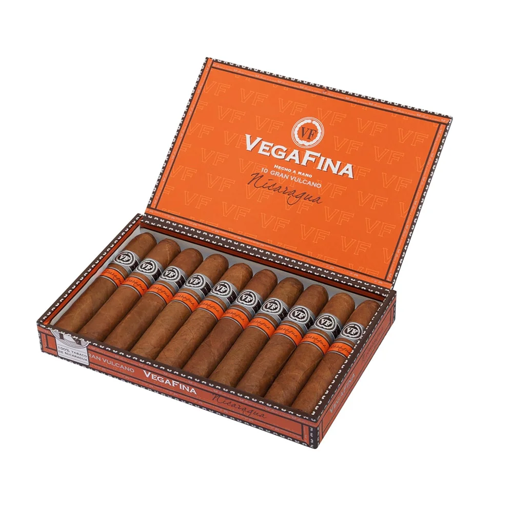 VEGAFINA - Nicaragua Gran Vulcano πούρο, κουτί με πούρα