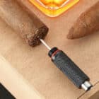 Cigar Draw Tool Αλουμινίου 4 σε 1 Μαύρο (2006-BL)