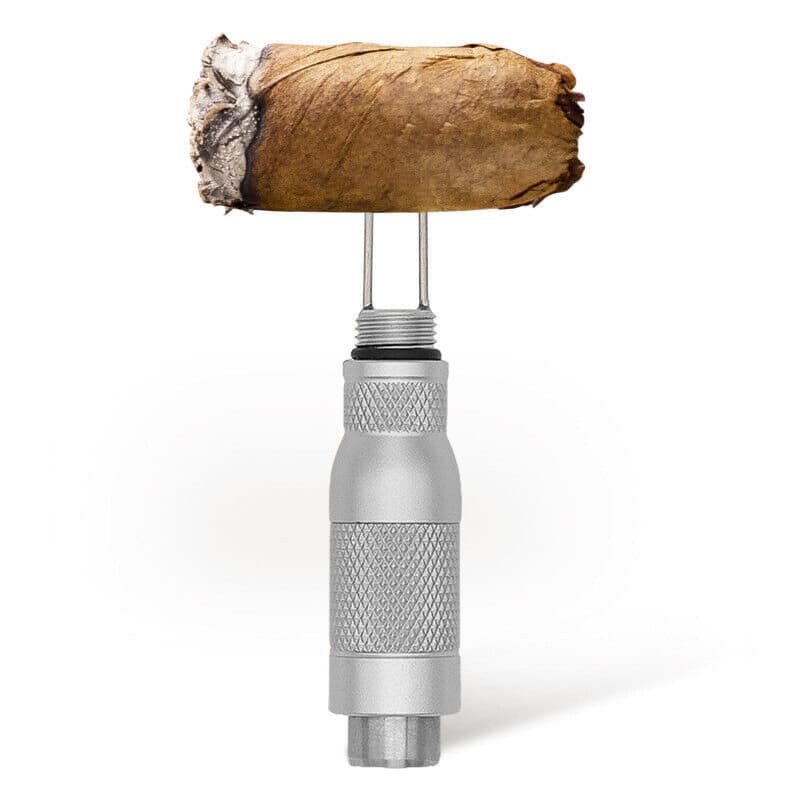 Cigar Draw Tool Αλουμινίου 4 σε 1 Ασημί (2006-SILVER)
