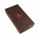 HABANOS - Montecristo Δερμάτινη Πουροθήκη για 3 πούρα (IB058), κουτί