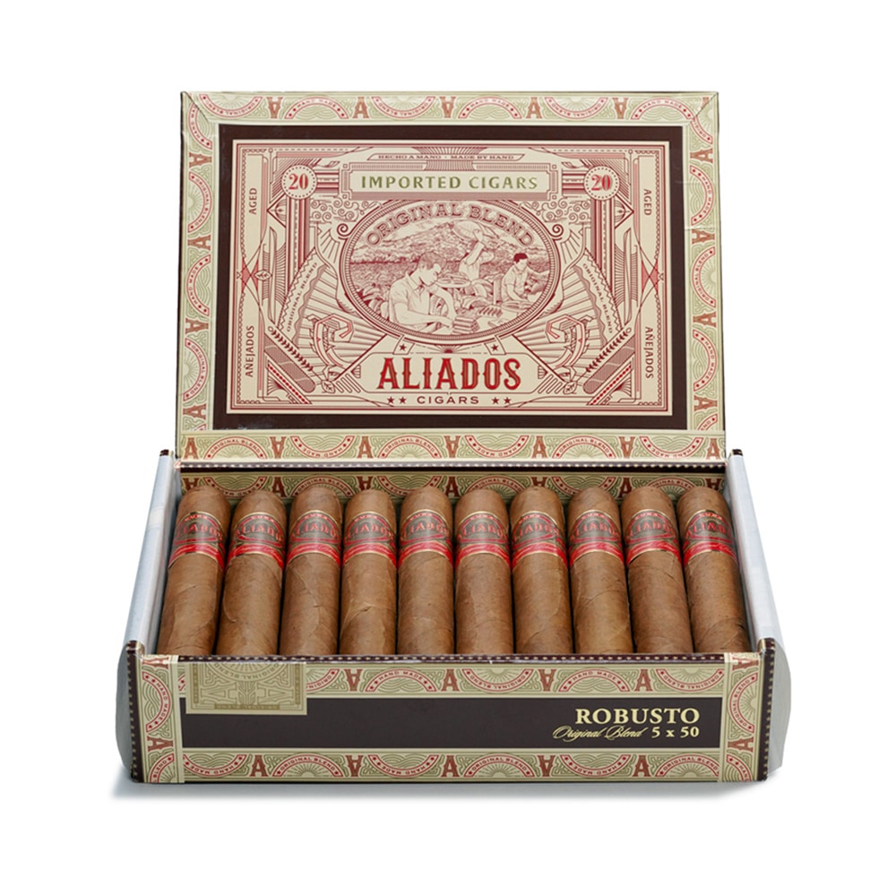 ALIADOS - Original Blend Robusto πούρο μέσα σε κουτί