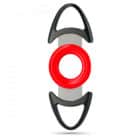 CIG-R - Μεταλλικός Πουροκόφτης Κόκκινος Γκιλοτίνα 64 Ring (C001-03)