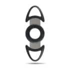 CIG-R - Μεταλλικός Πουροκόφτης Carbon Look Γκιλοτίνα 64 Ring (C001-18)