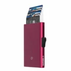 C-SECURE - XL Ασφαλής Θήκη Αλουμινίου Βυσσινί για Πιστωτικές Κάρτες (XLCH001)