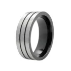 ZIPPO - Brushed Finish Ring (2007197), δαχτυλίδι