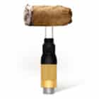 Cigar Draw Tool Αλουμινίου 4 σε 1 Μαύρο-Χρυσό (2006-B&G), μεταλλικό εργαλείο