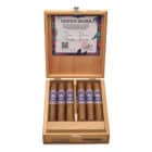 CHATEAU DIADEM - Conviction Double Robusto πούρο, πούρα μέσα σε ξύλινο κουτί πούρων