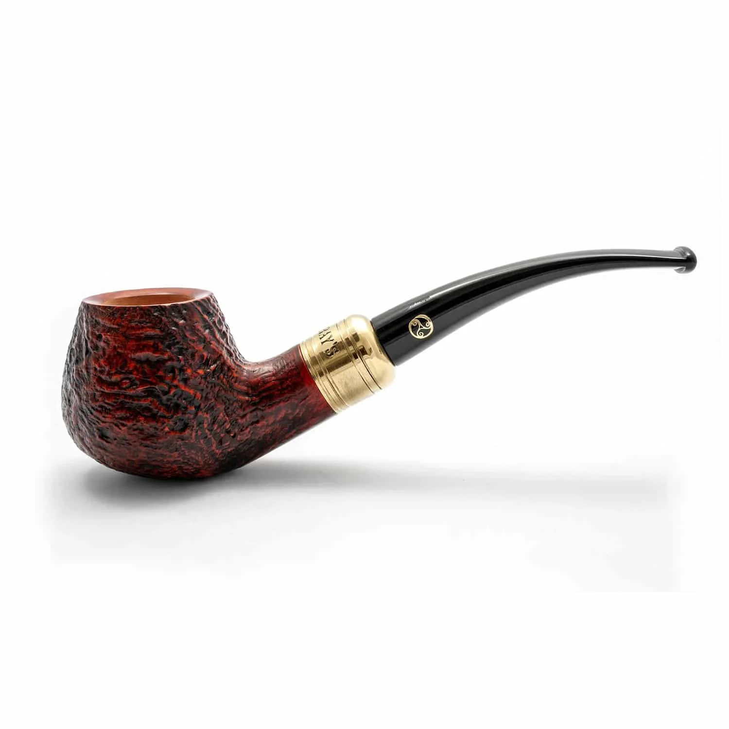majesty sandblast 4 1 RATTRAYS - Majesty Sandblasted 4 Πίπα Καπνού, ξύλινη, καφέ