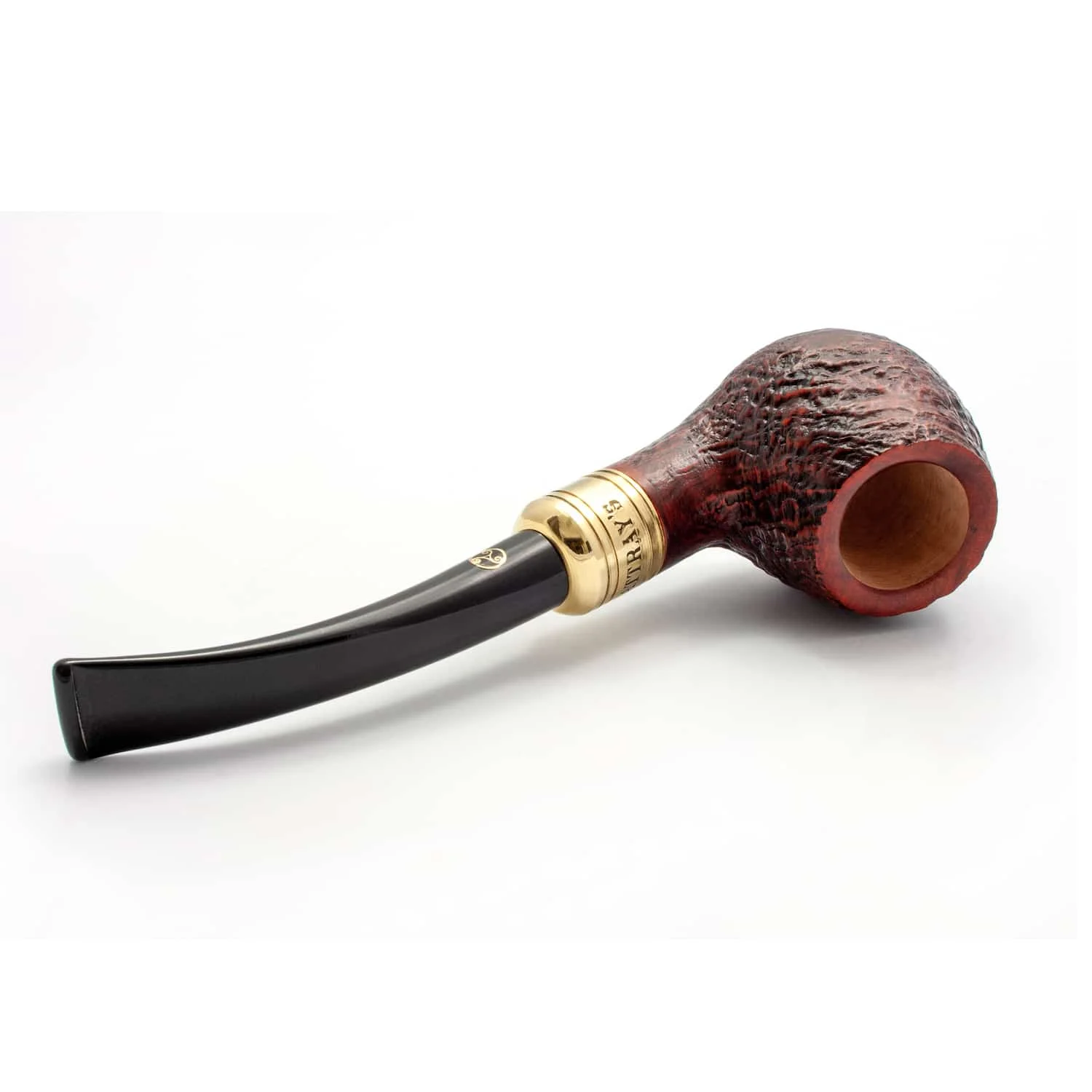 RATTRAYS - Majesty Sandblasted 4 Πίπα Καπνού, ξύλινη, καφέ