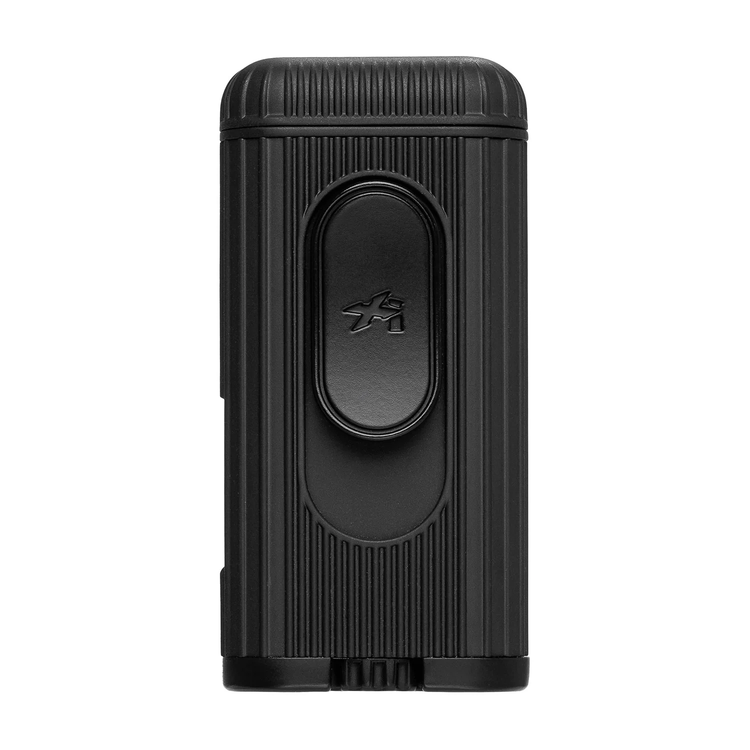 xikar hedron 1 XIKAR - Αναπτήρας Hedron All Black Αναπτήρας (XKHD-1000), μαύρος, αντιανεμικός