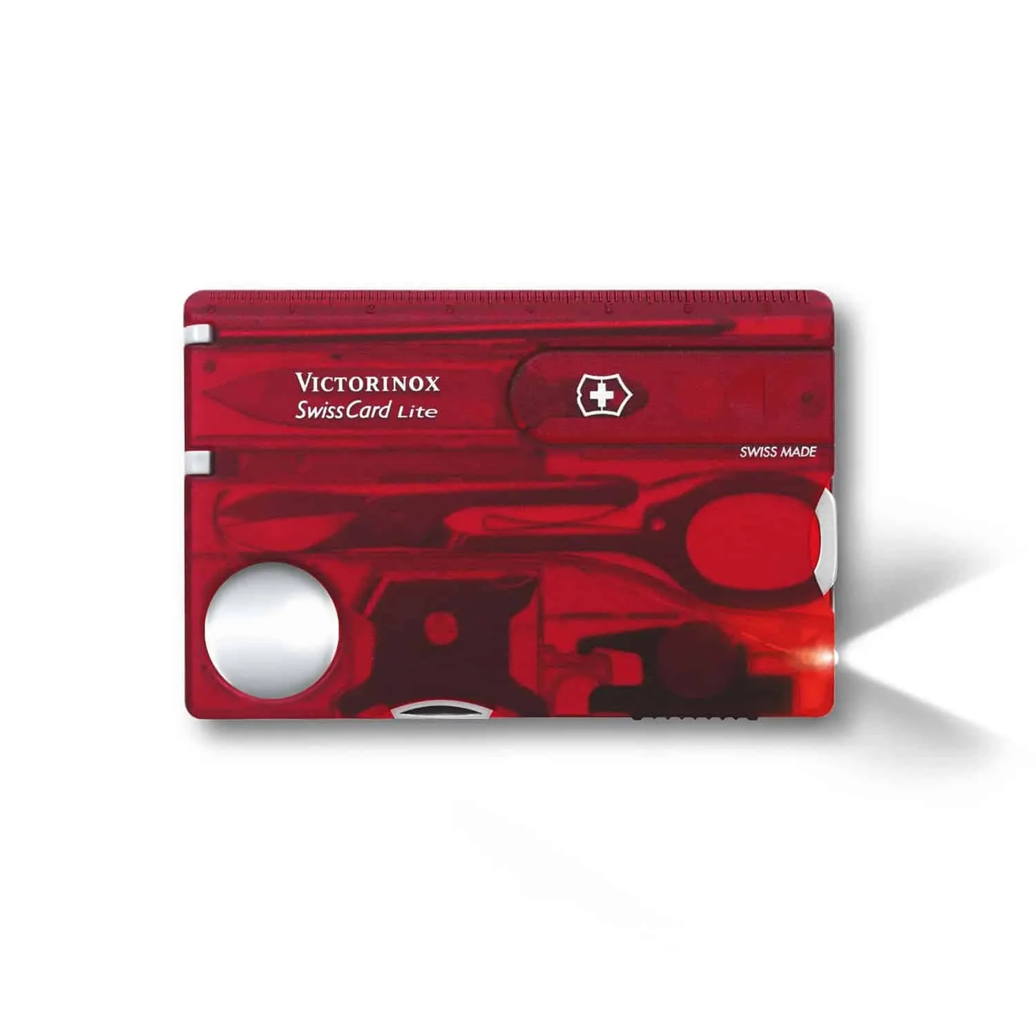 swisscard lite 1 VICTORINOX - Swiss Card Lite Κόκκινη (0.7333.T)