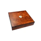 Humidor / Υγραντήρας Καφέ για 12-20 Πούρα (1333), ξύλινος