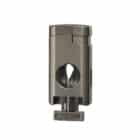 CIGAROL – Τριπλός Jet Αναπτήρας Gunmetal με Κόφτη V-Cut (310090)