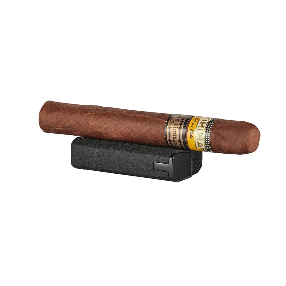 CIGAROL – Τριπλός Jet Αναπτήρας Μαύρος με Κόφτη V-Cut (310093)