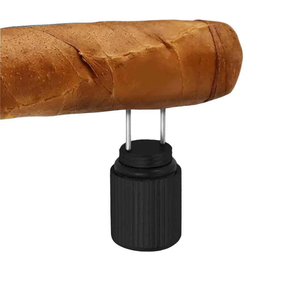 HANNICOOK - Πουροκόπτης Punch Μεταλλικός Με Drill Μαύρος (HAN-007-B)