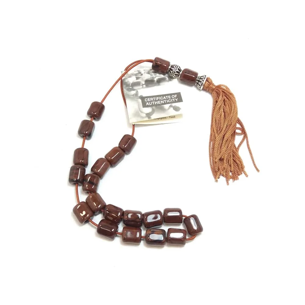 kompoloi obsidian brown Κομπολόι από Οψιδιανό καφέ