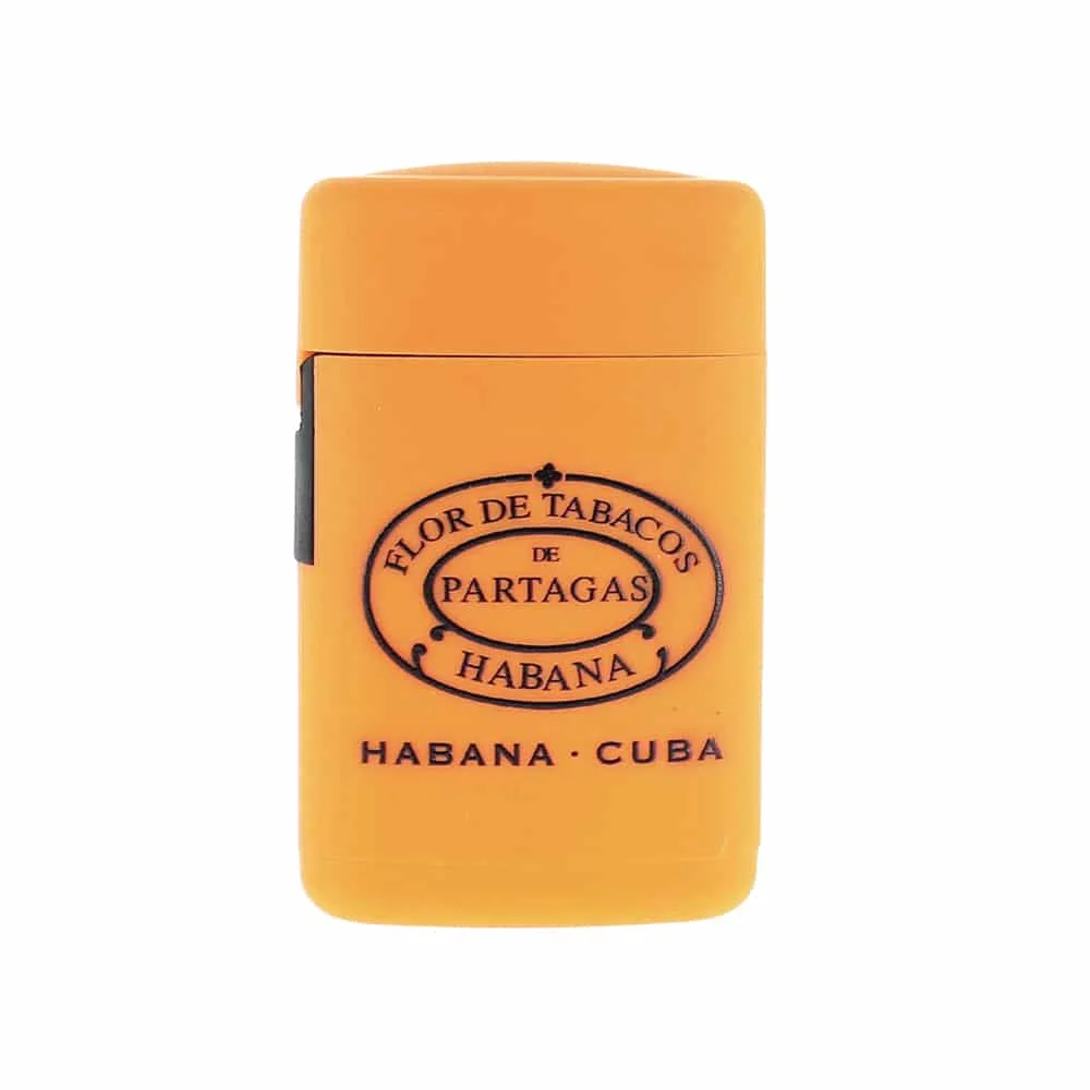 partagas_lighter_1 HABANOS - Αναπτήρας Partagas (IB070) πορτοκαλί